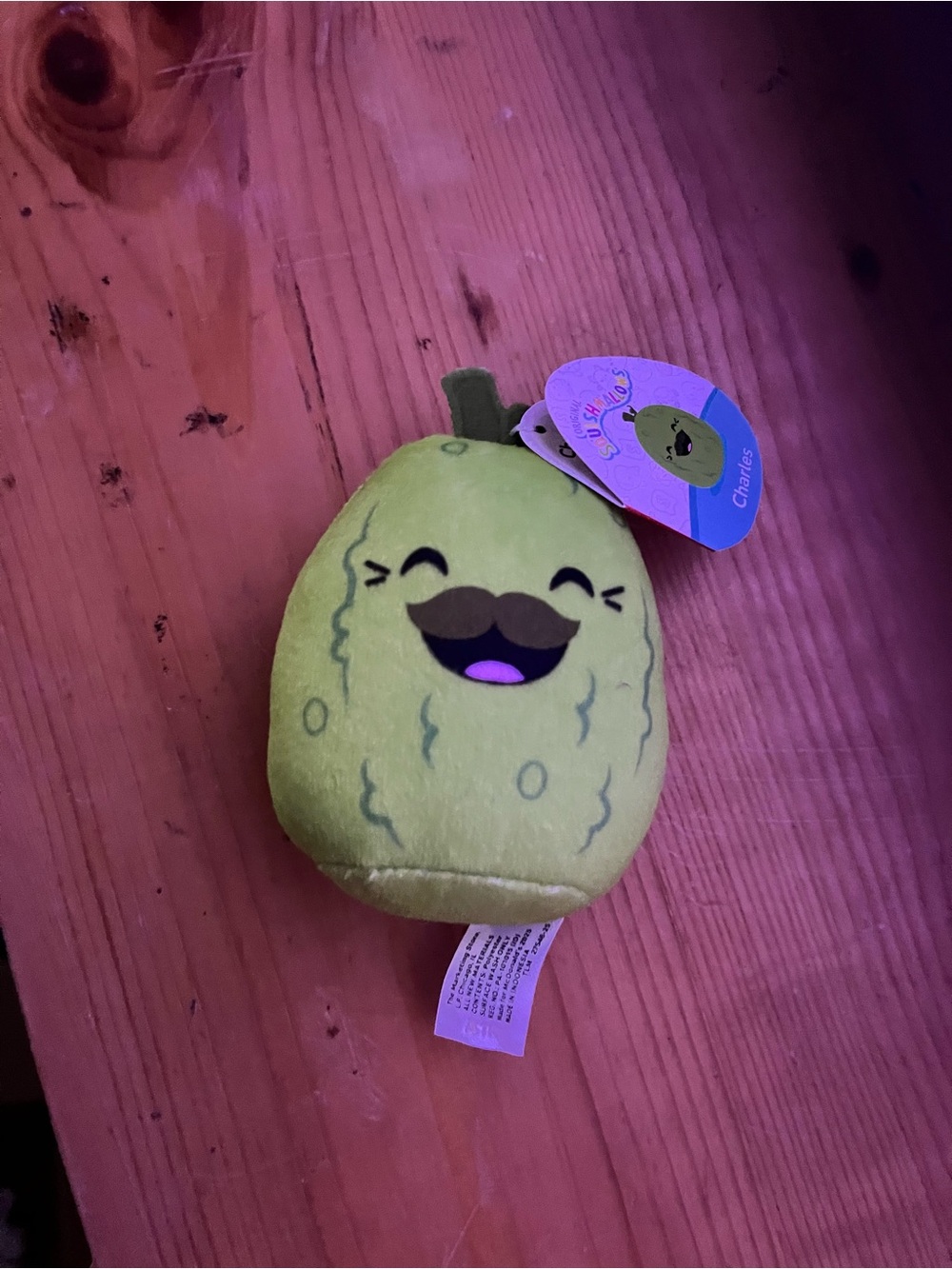 Squishmallow Pickle Charles